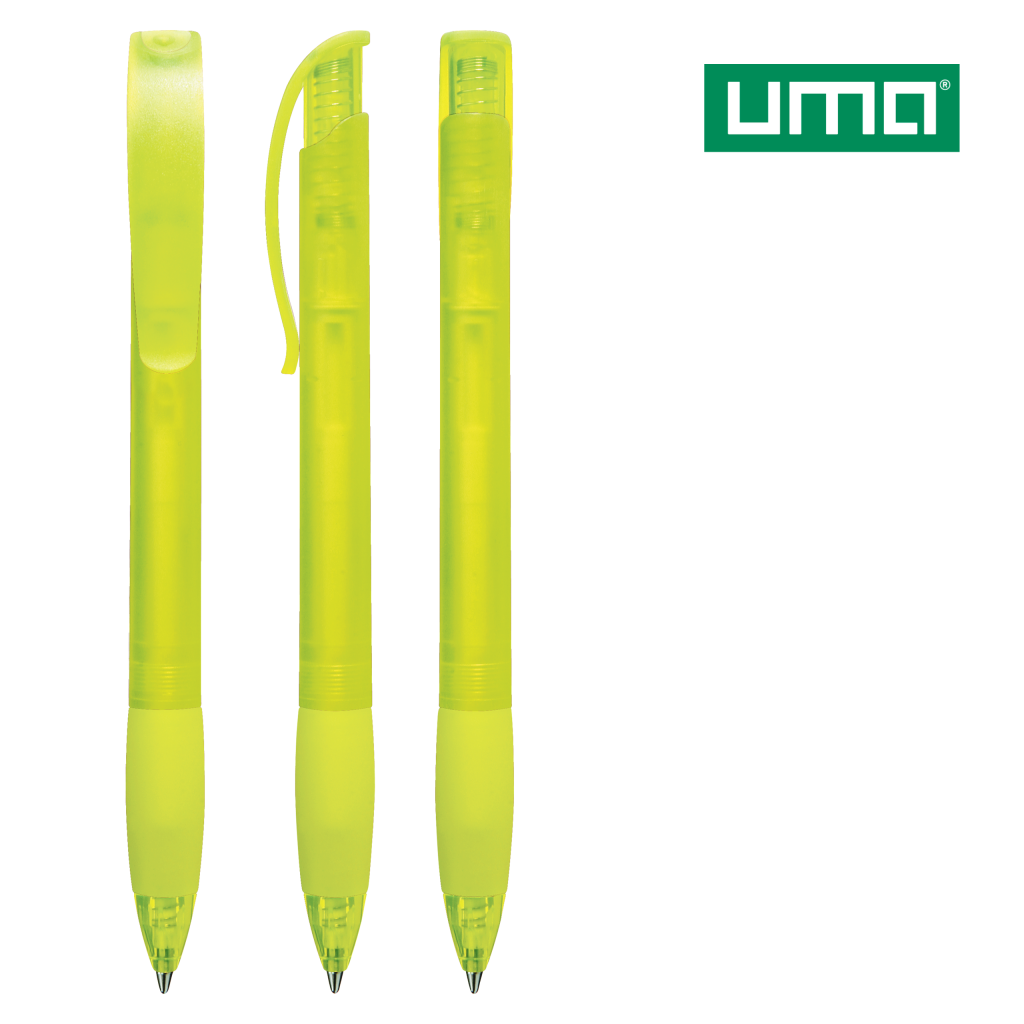 UMA SUNNY frozen Druckkugelschreiber – Gelb