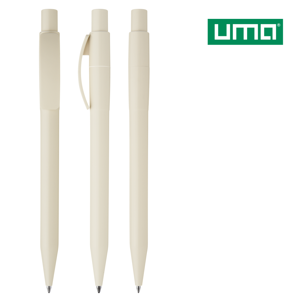 UMA PIXEL Druckkugelschreiber – Beige