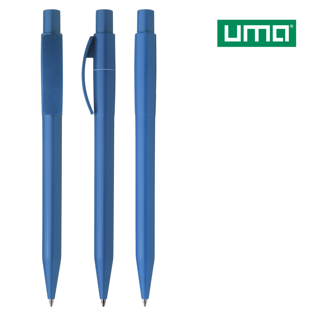 UMA PIXEL Druckkugelschreiber – Mittelblau