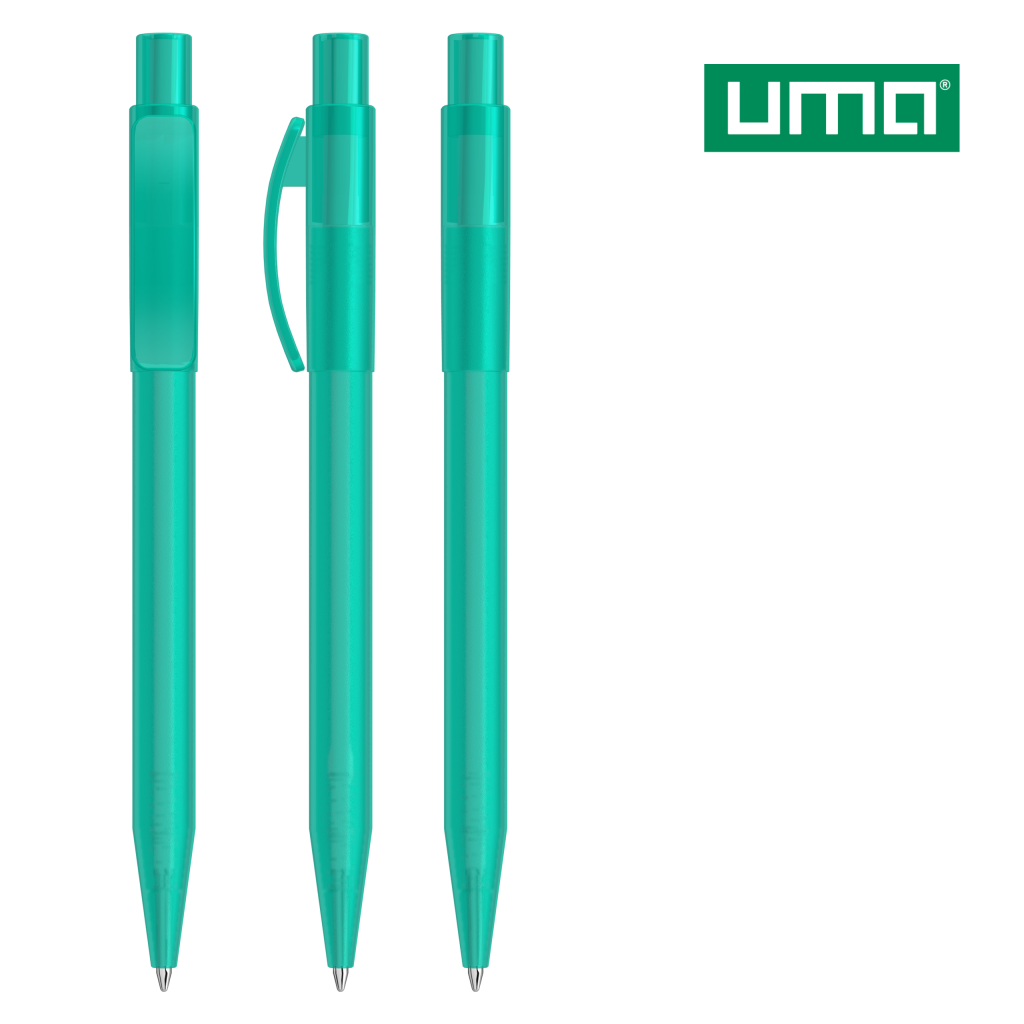UMA PIXEL frozen Druckkugelschreiber – Petrol