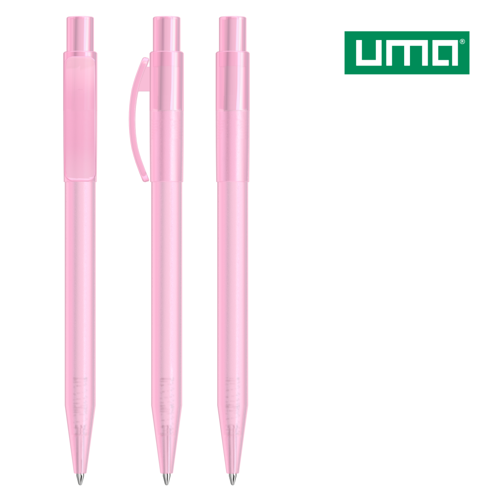 UMA PIXEL frozen Druckkugelschreiber – Rosa
