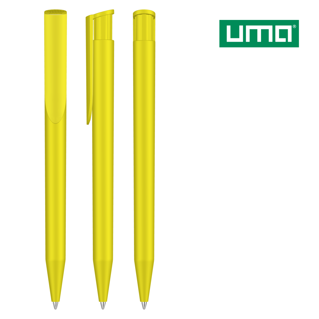UMA HAPPY Druckkugelschreiber – Gelb