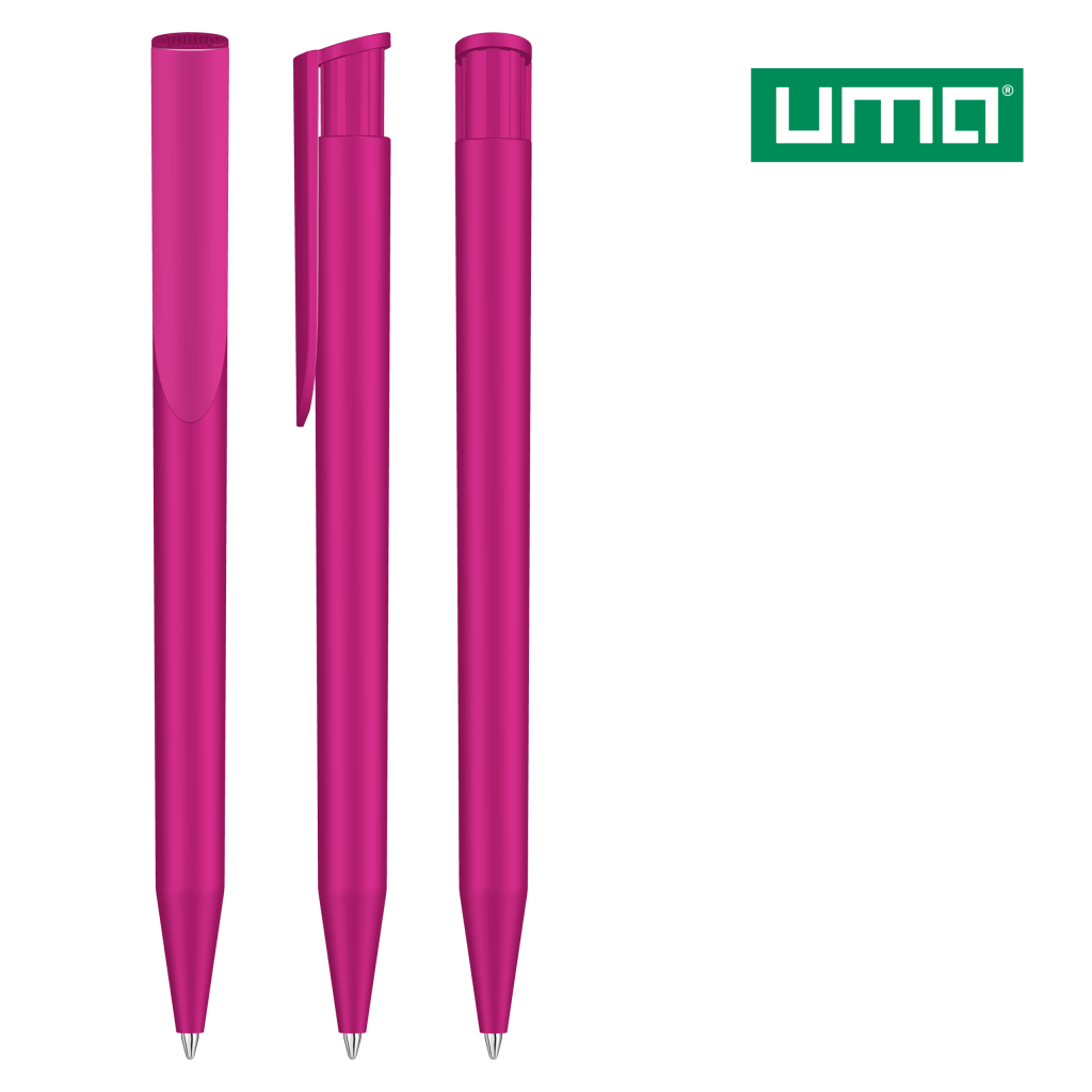 UMA HAPPY Druckkugelschreiber – Magenta