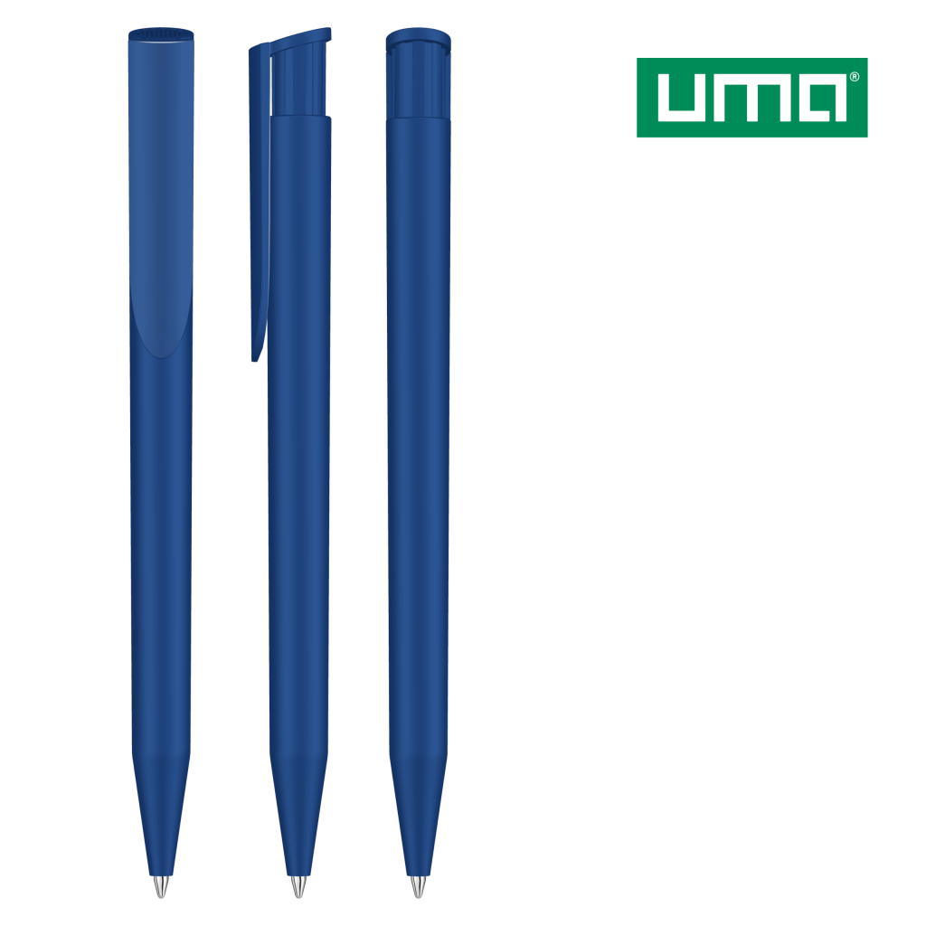 UMA HAPPY Druckkugelschreiber – Mittelblau