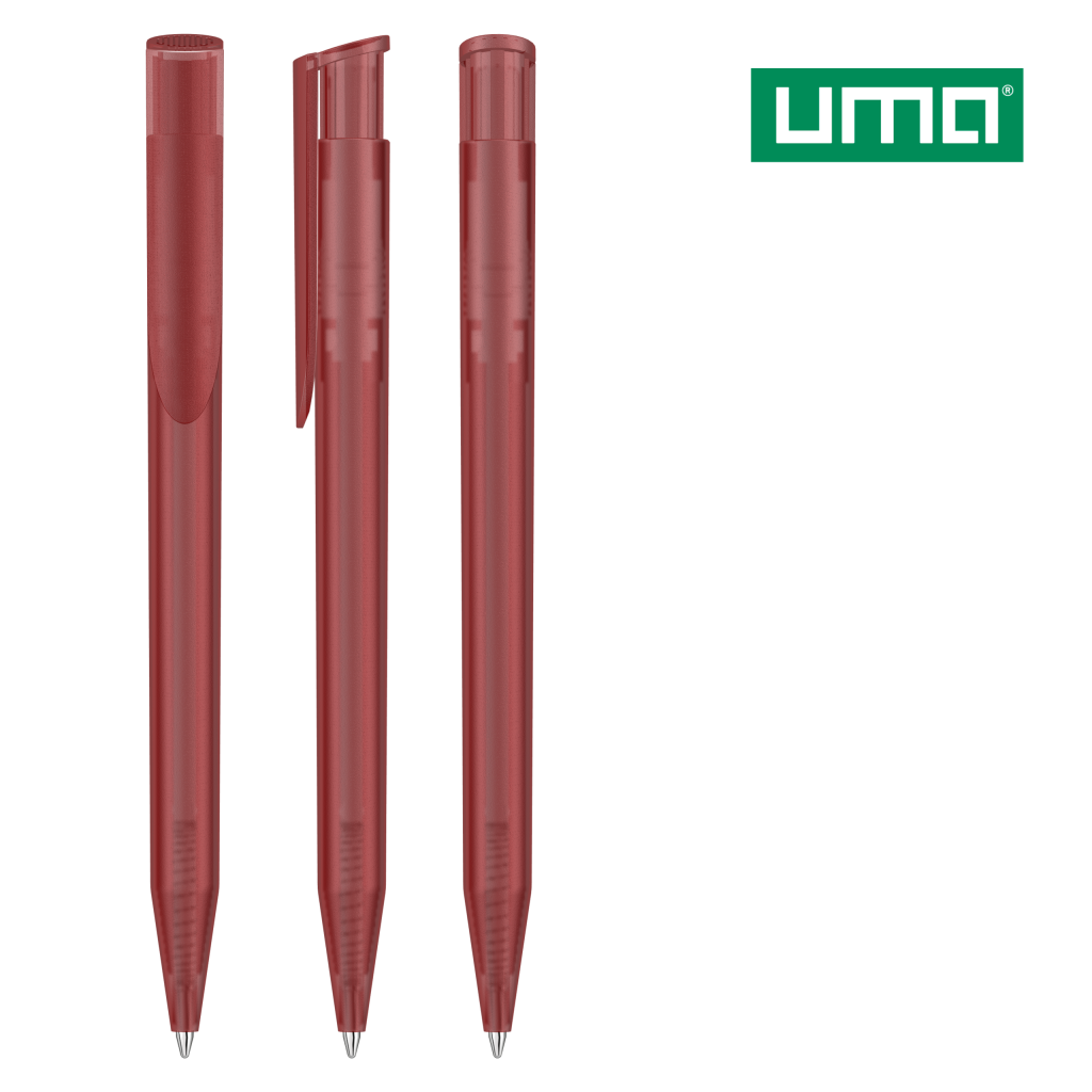 UMA HAPPY frozen Druckkugelschreiber – Rot