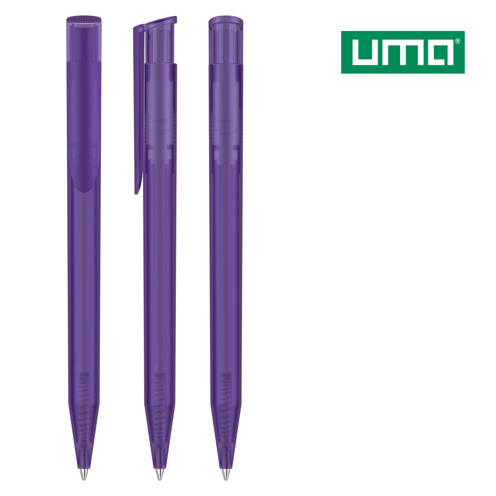 UMA HAPPY frozen Druckkugelschreiber – Violett