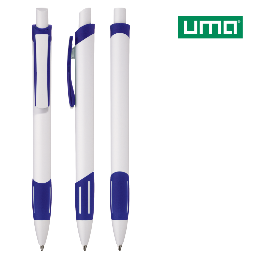 UMA STRIPE Druckkugelschreiber – Blau