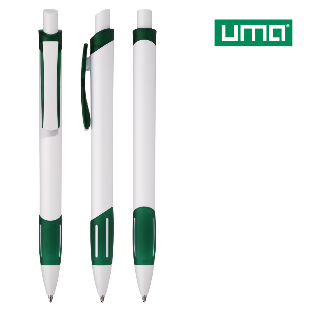 UMA STRIPE Druckkugelschreiber – Grün
