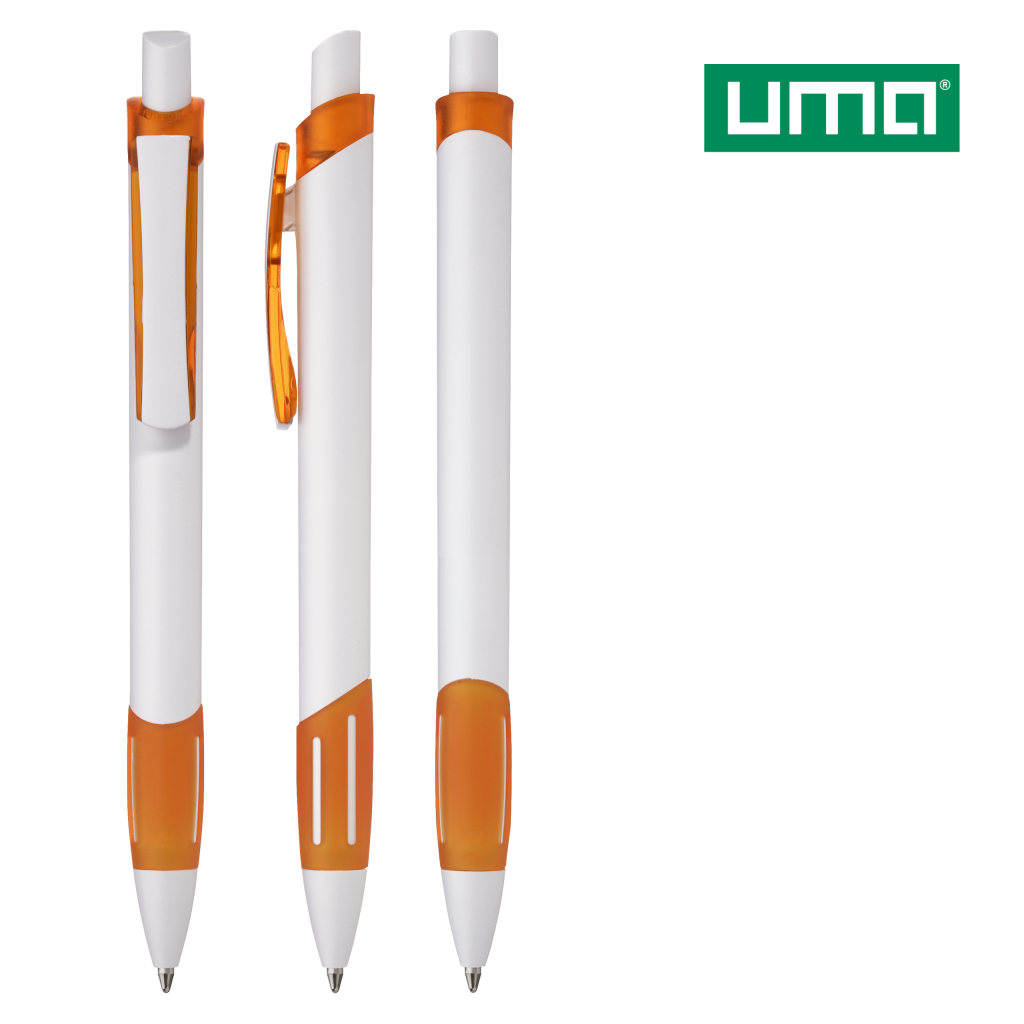 UMA STRIPE Druckkugelschreiber – Orange