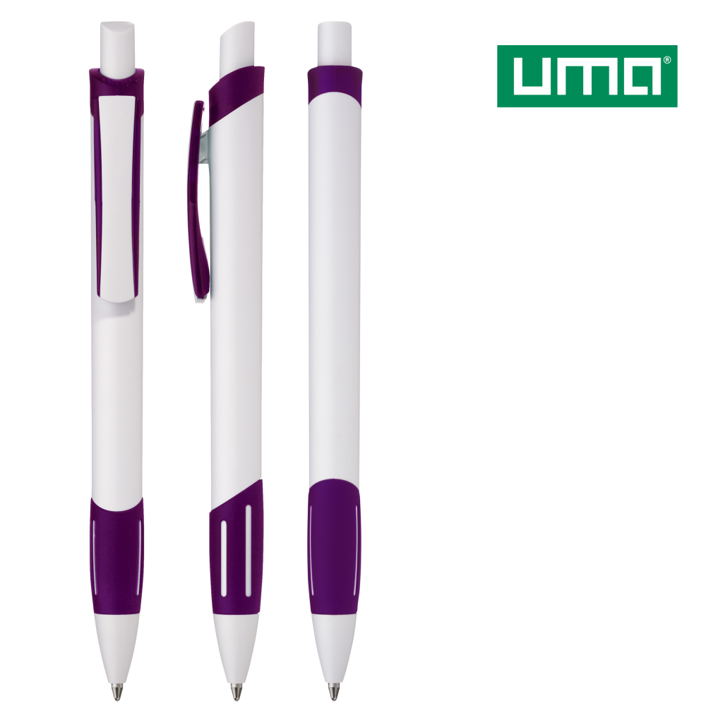 UMA STRIPE Druckkugelschreiber – Violett