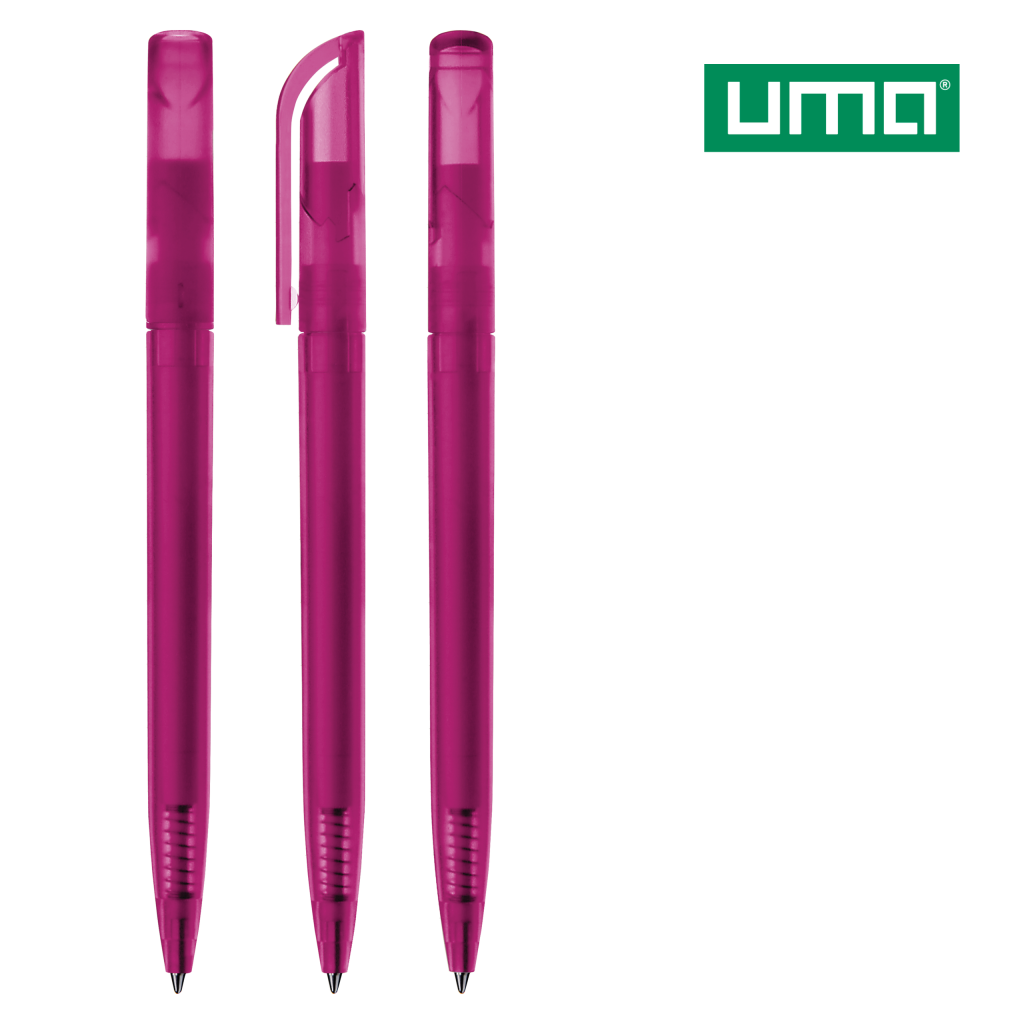 UMA TWISTY frozen Drehkugelschreiber – Magenta