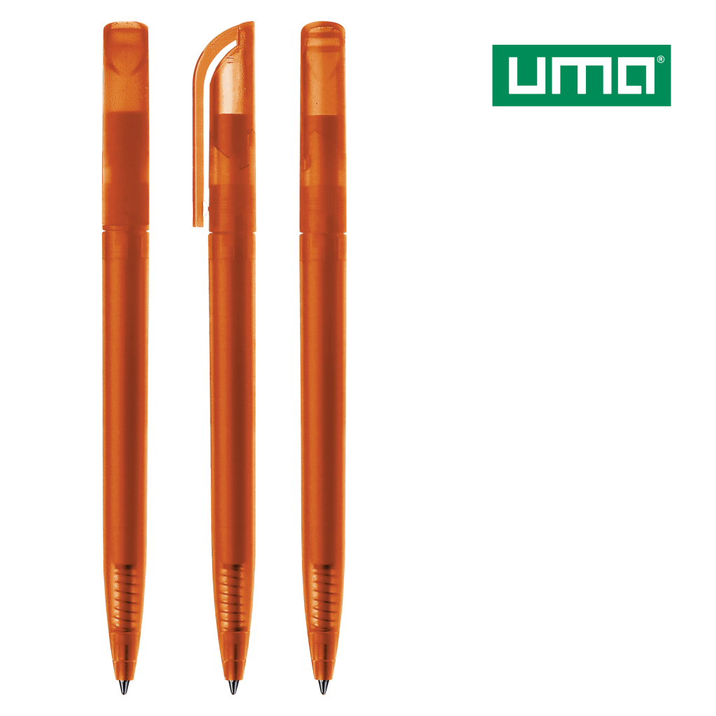 UMA TWISTY frozen Drehkugelschreiber – Orange