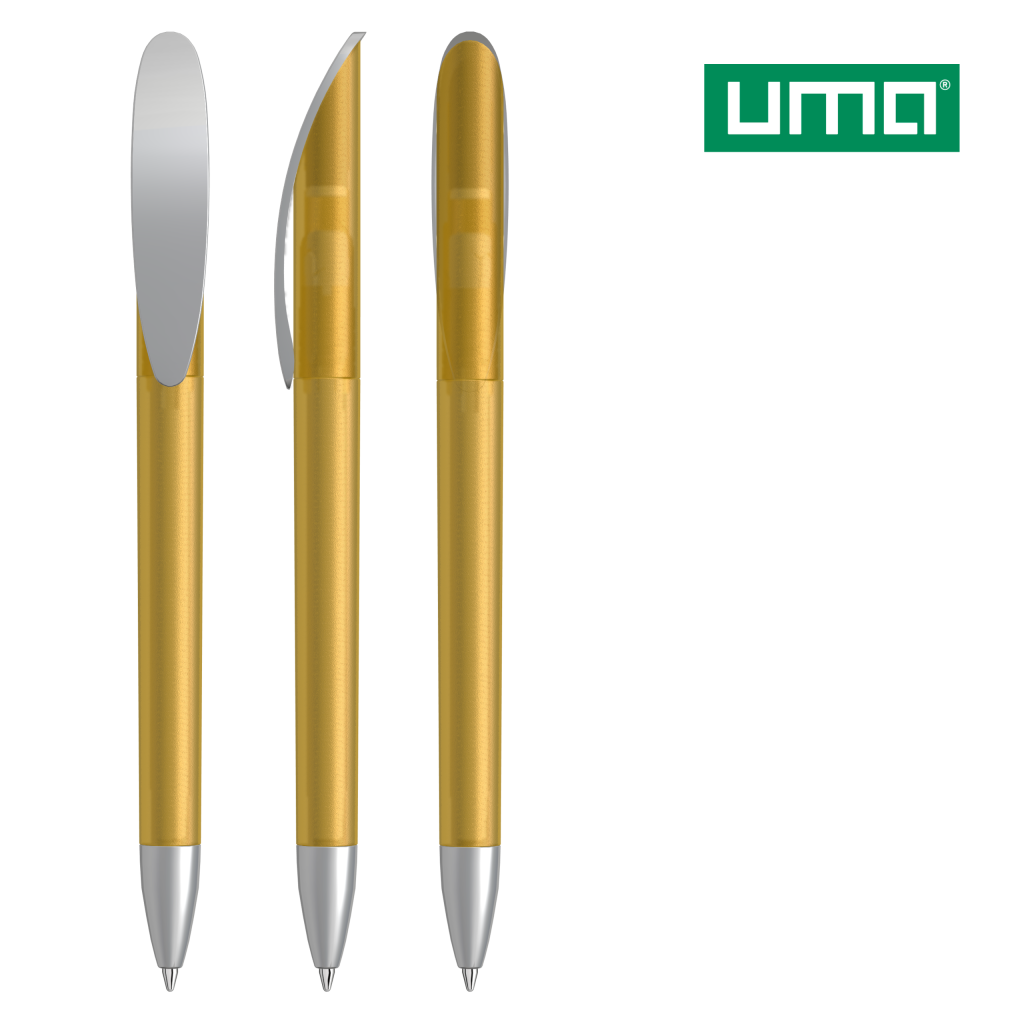 UMA KLICK Drehkugelschreiber – Ocker