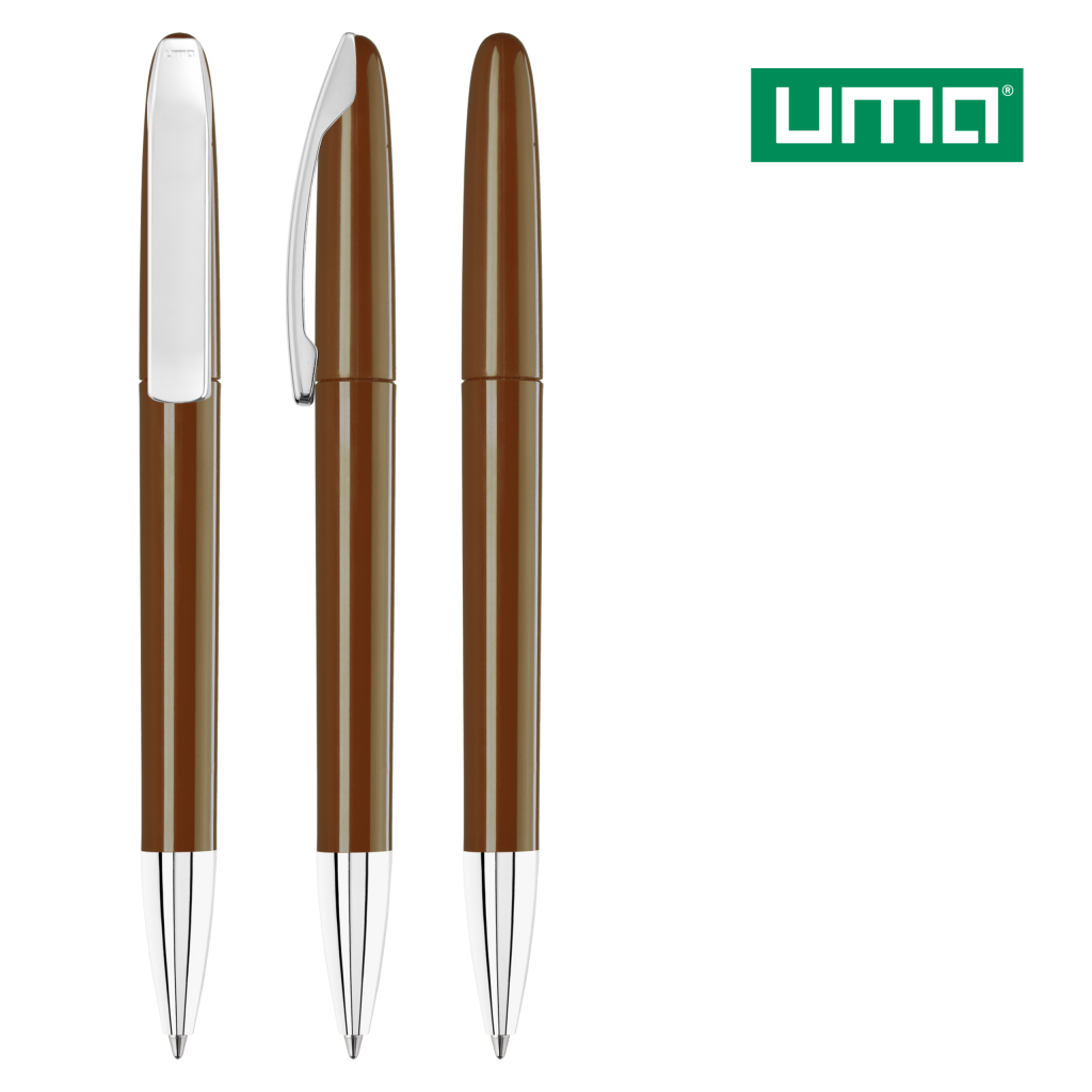 UMA ICON M-SI Drehkugelschreiber – Braun