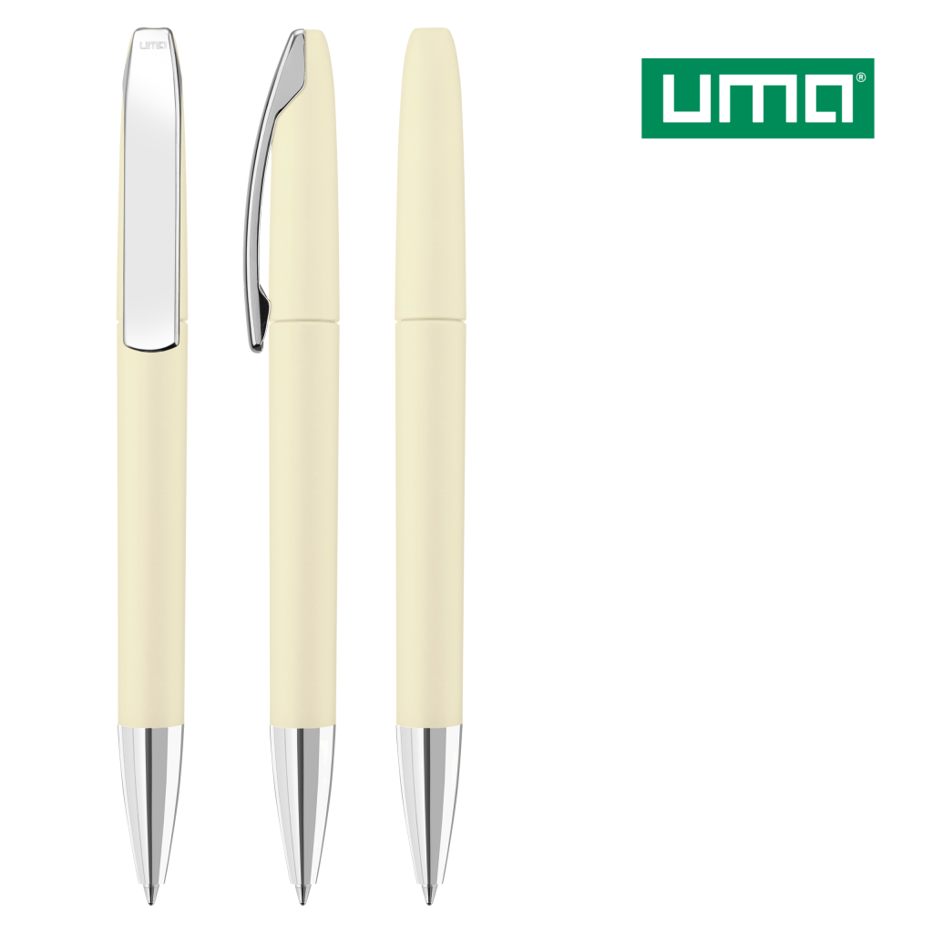 UMA ICON M SI GUM Drehkugelschreiber – Beige
