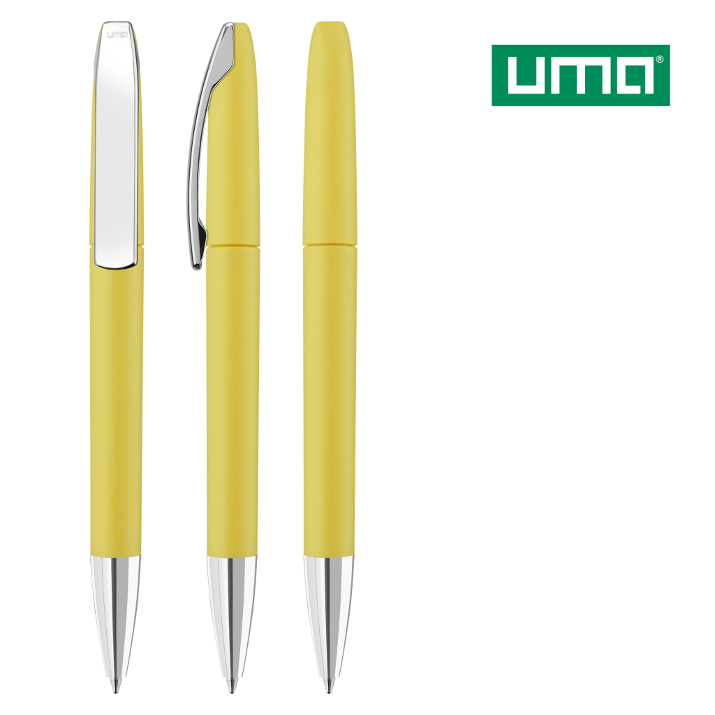 UMA ICON M SI GUM Drehkugelschreiber – Gelb