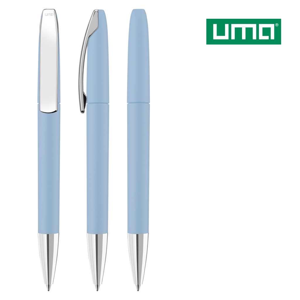 UMA ICON M SI GUM Drehkugelschreiber – Hellblau