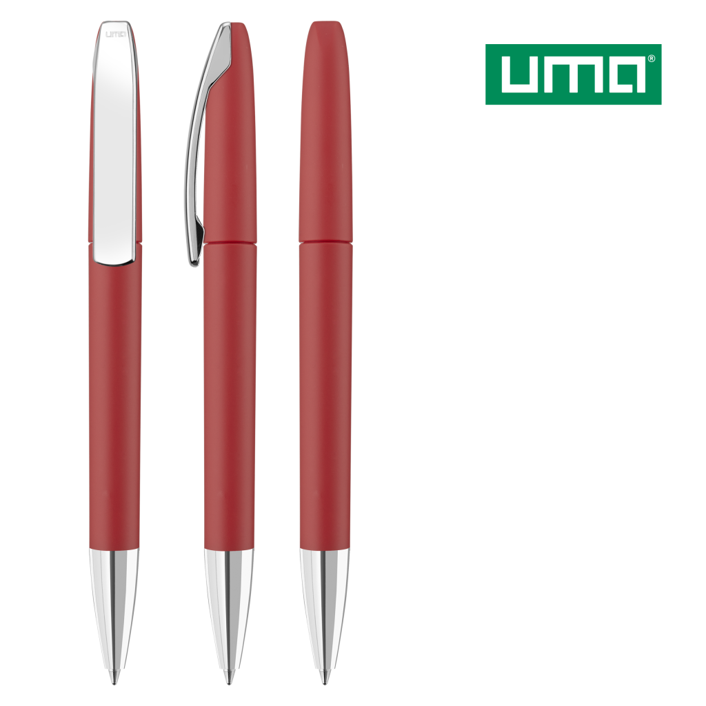 UMA ICON M SI GUM Drehkugelschreiber – Rot