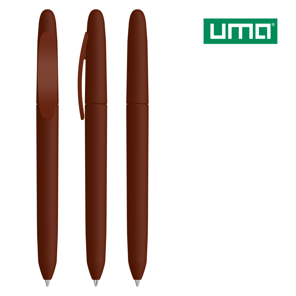 UMA ICONIC GUM Drehkugelschreiber – Aubergine