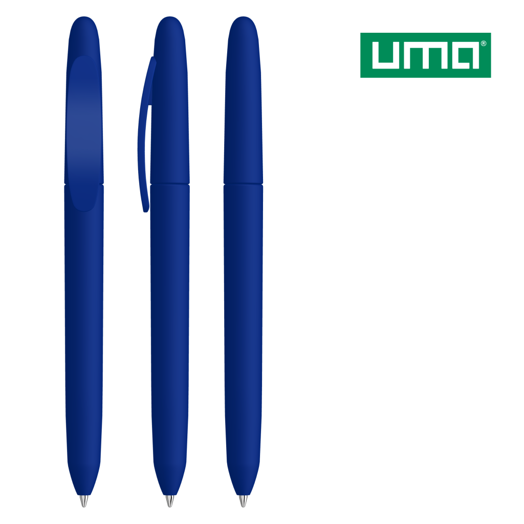 UMA ICONIC GUM Drehkugelschreiber – Dunkelblau