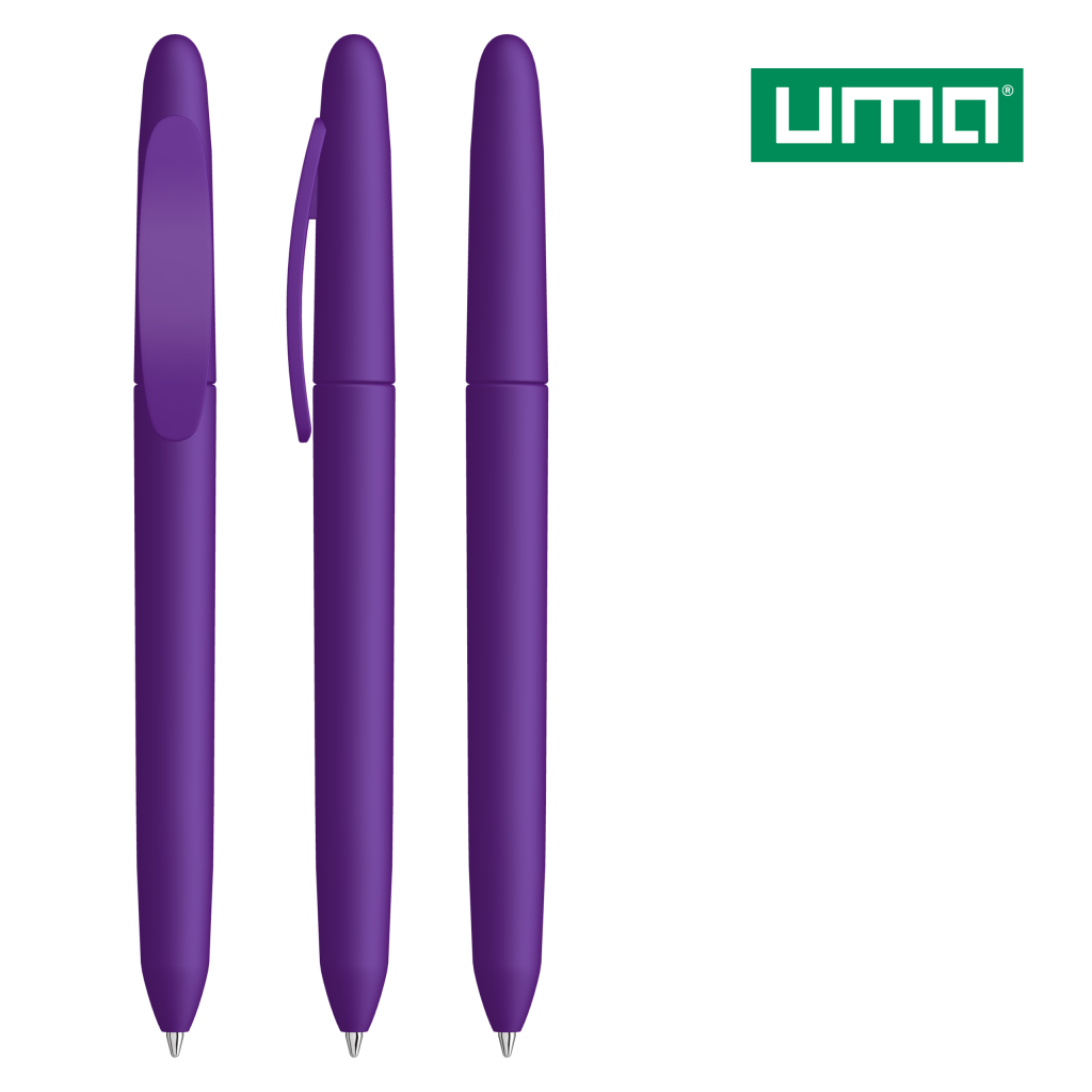 UMA ICONIC GUM Drehkugelschreiber – Dunkelviolett