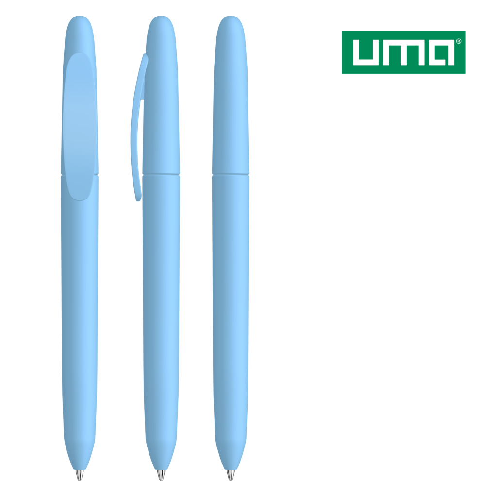 UMA ICONIC GUM Drehkugelschreiber – Hellblau