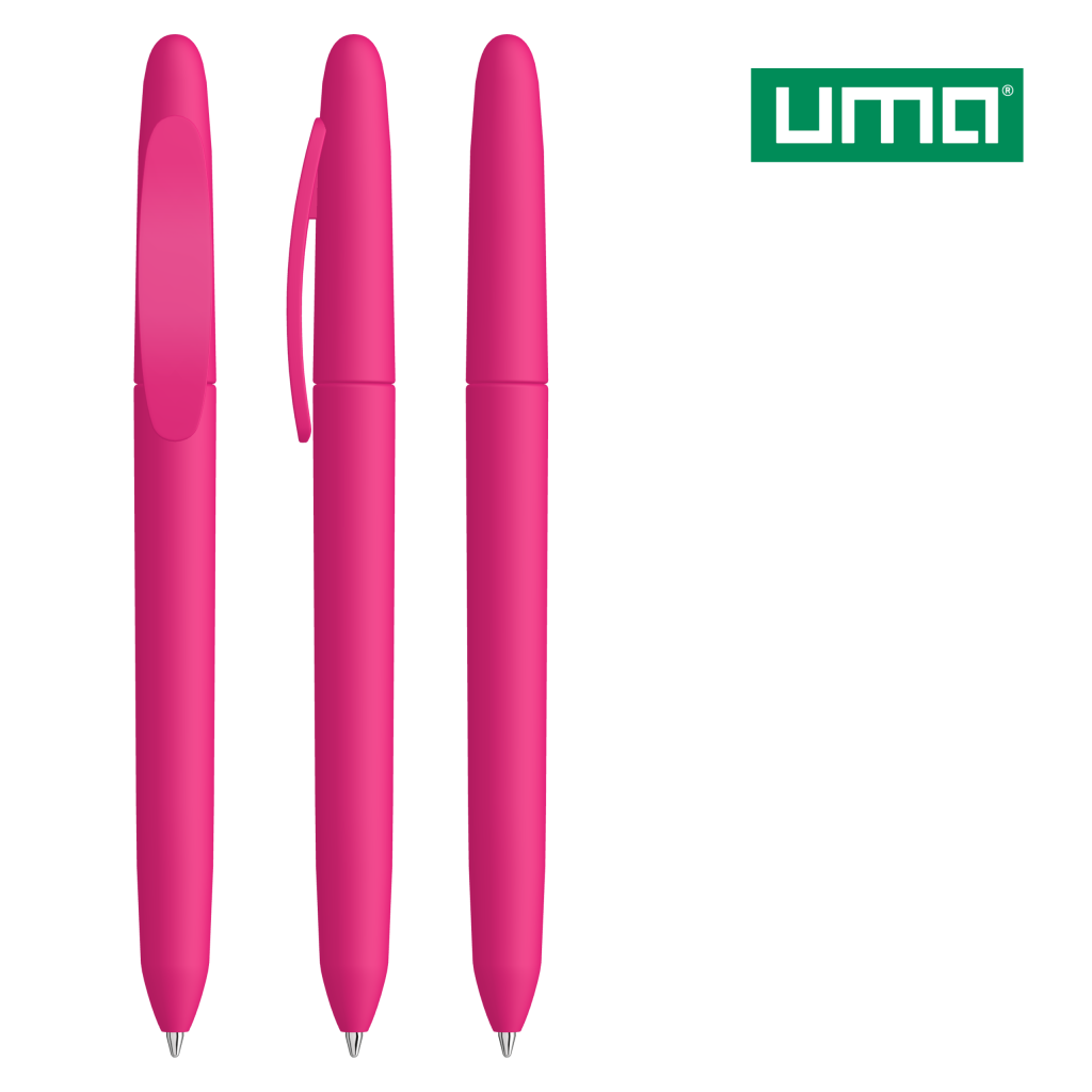 UMA ICONIC GUM Drehkugelschreiber – Magenta