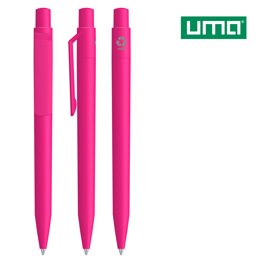 UMA ON TOP F RECY Druckkugelschreiber – Magenta
