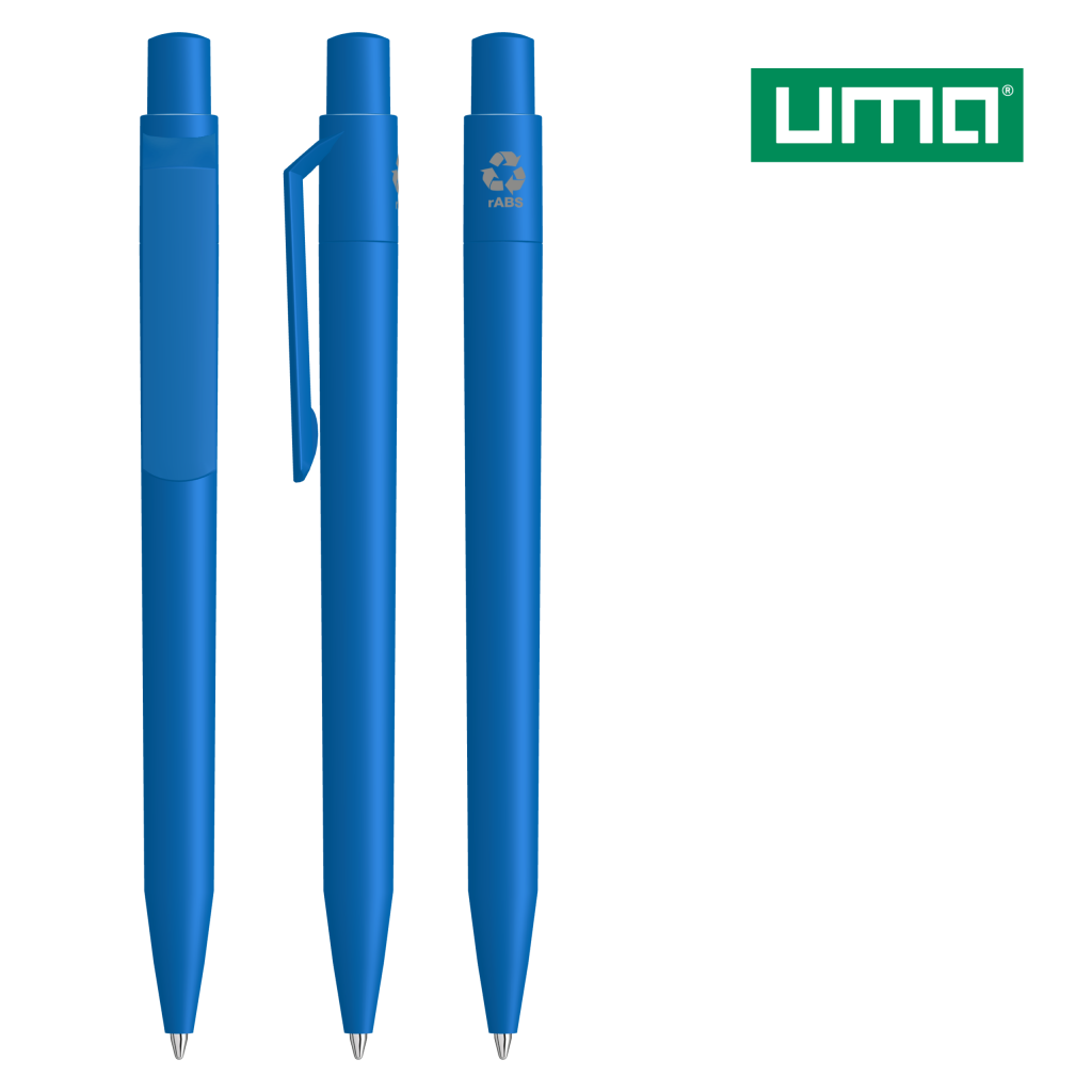 UMA ON TOP F RECY Druckkugelschreiber – Mittelblau