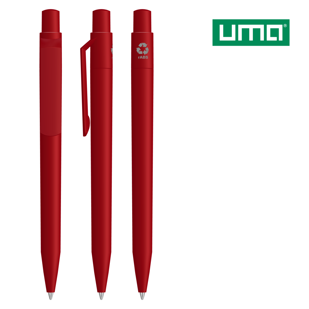 UMA ON TOP F RECY Druckkugelschreiber – Rot