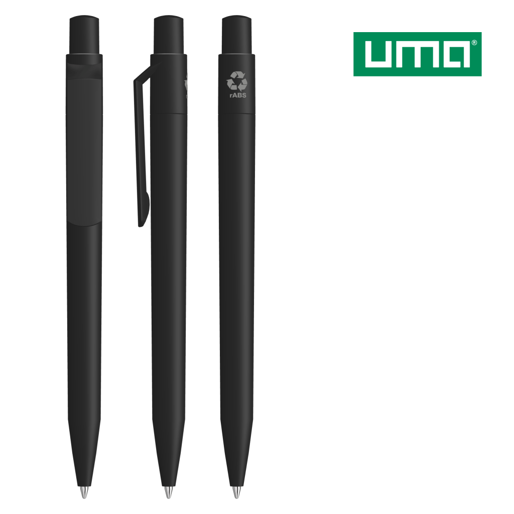 UMA ON TOP F RECY Druckkugelschreiber – Schwarz