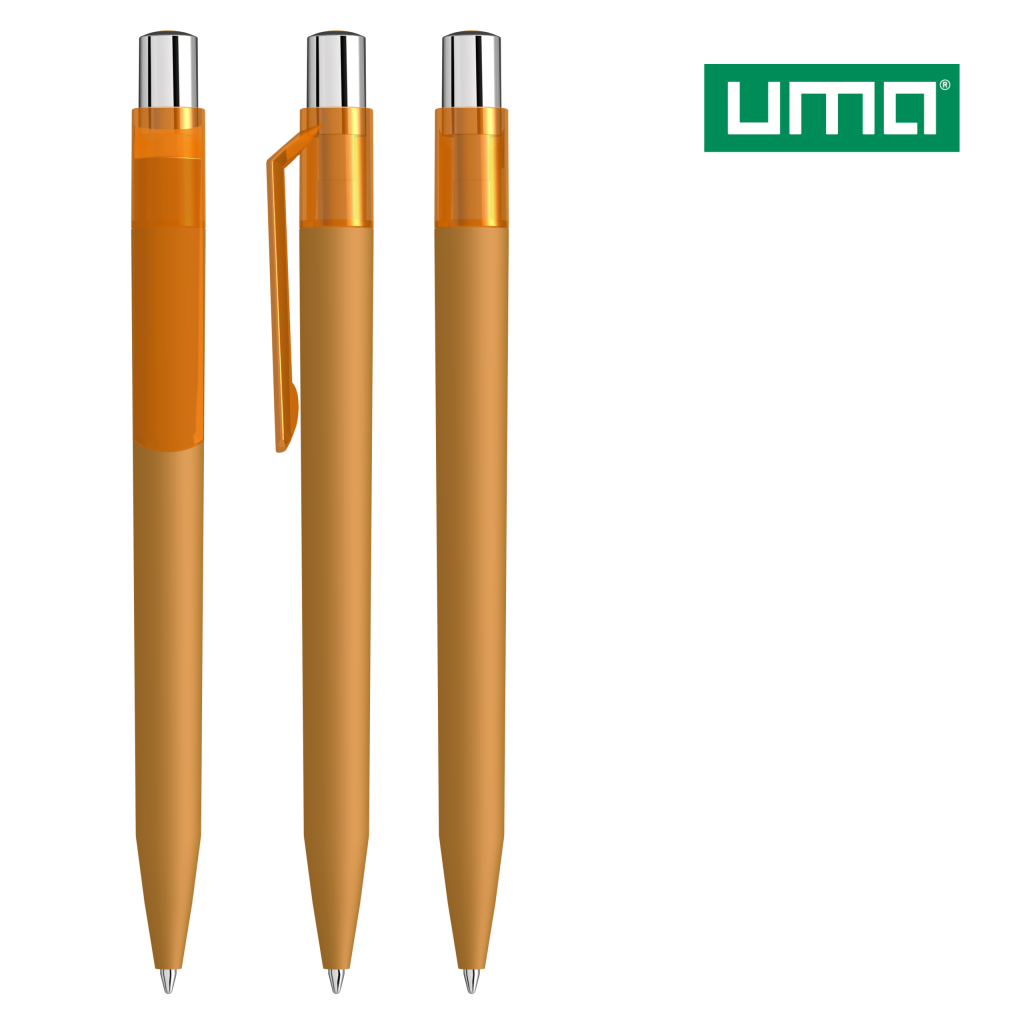 UMA ON TOP K transparent SI GUM Druckkugelschreiber – Karamell