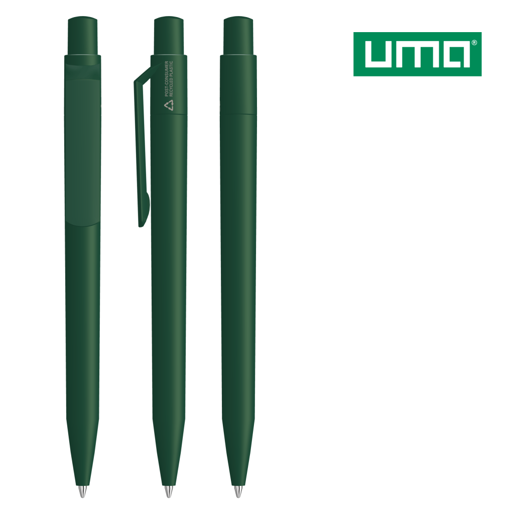 UMA ON TOP RECY Druckkugelschreiber – Grün