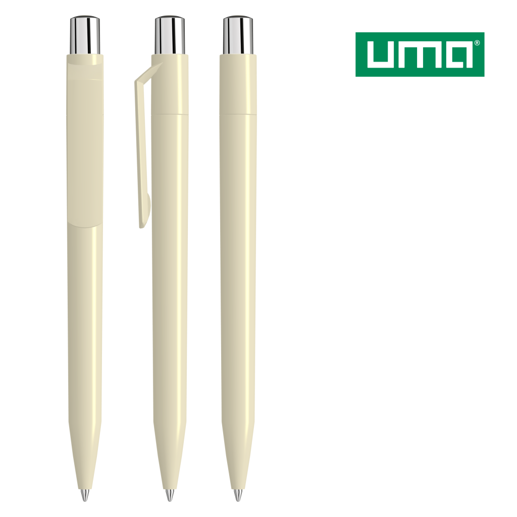 UMA ON TOP SI F Druckkugelschreiber – Beige