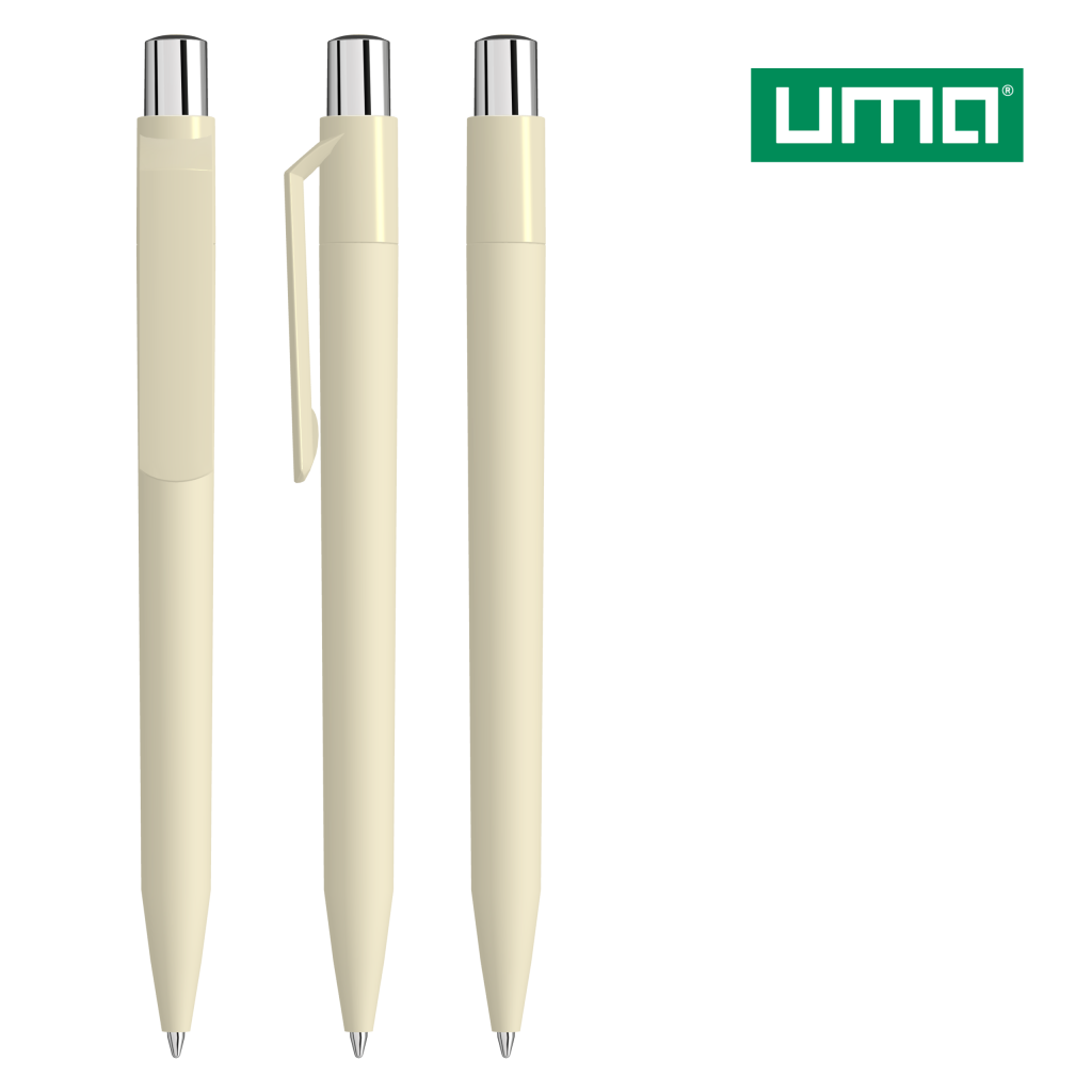 UMA ON TOP SI GUM Druckkugelschreiber – Beige