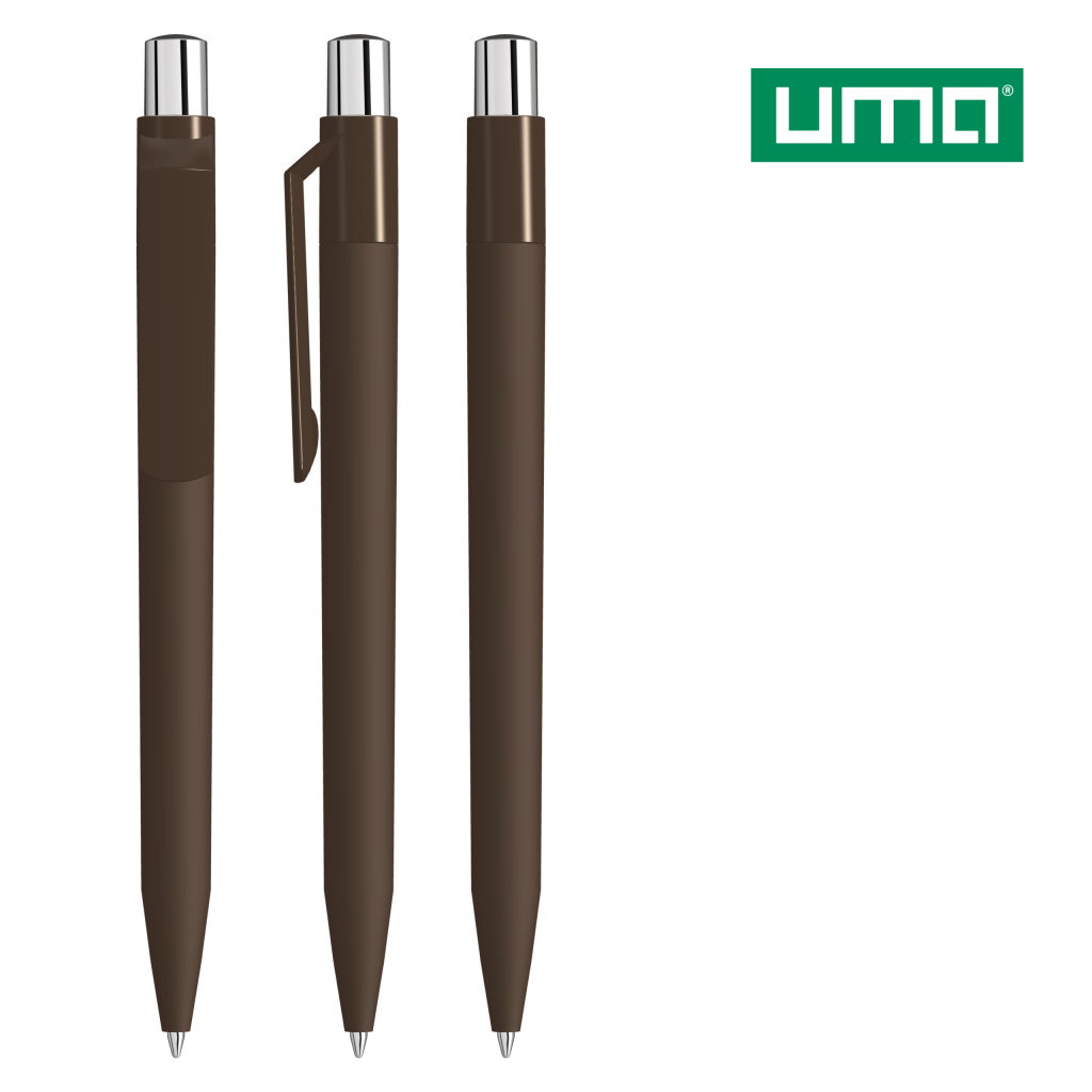 UMA ON TOP SI GUM Druckkugelschreiber – Braun