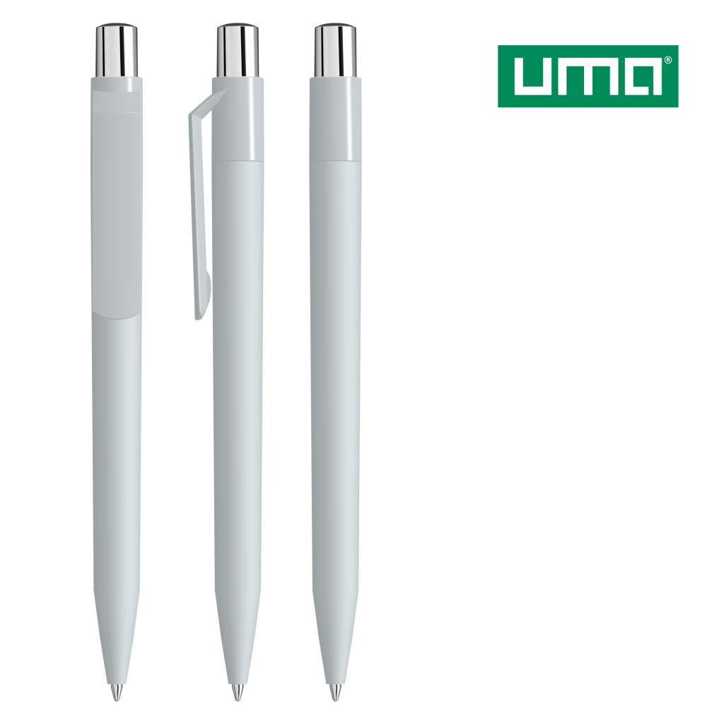 UMA ON TOP SI GUM Druckkugelschreiber – Grau