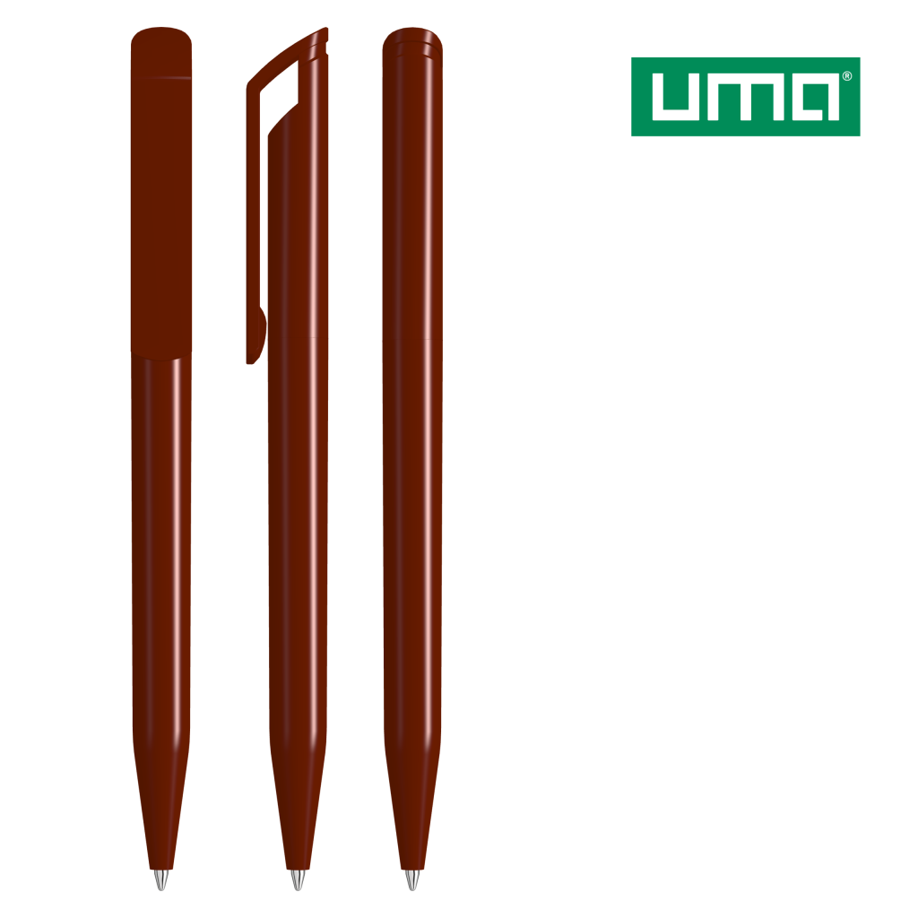 UMA POP Drehkugelschreiber – Aubergine