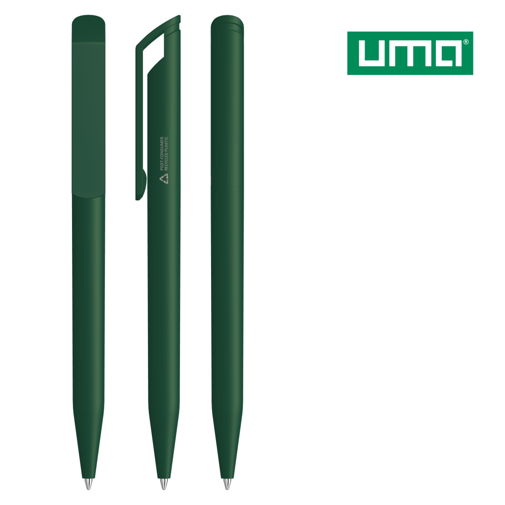 UMA POP RECY Drehkugelschreiber – Grün