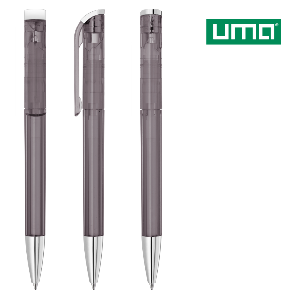 UMA EFFECT TOP transparent SI Drehkugelschreiber – Grau