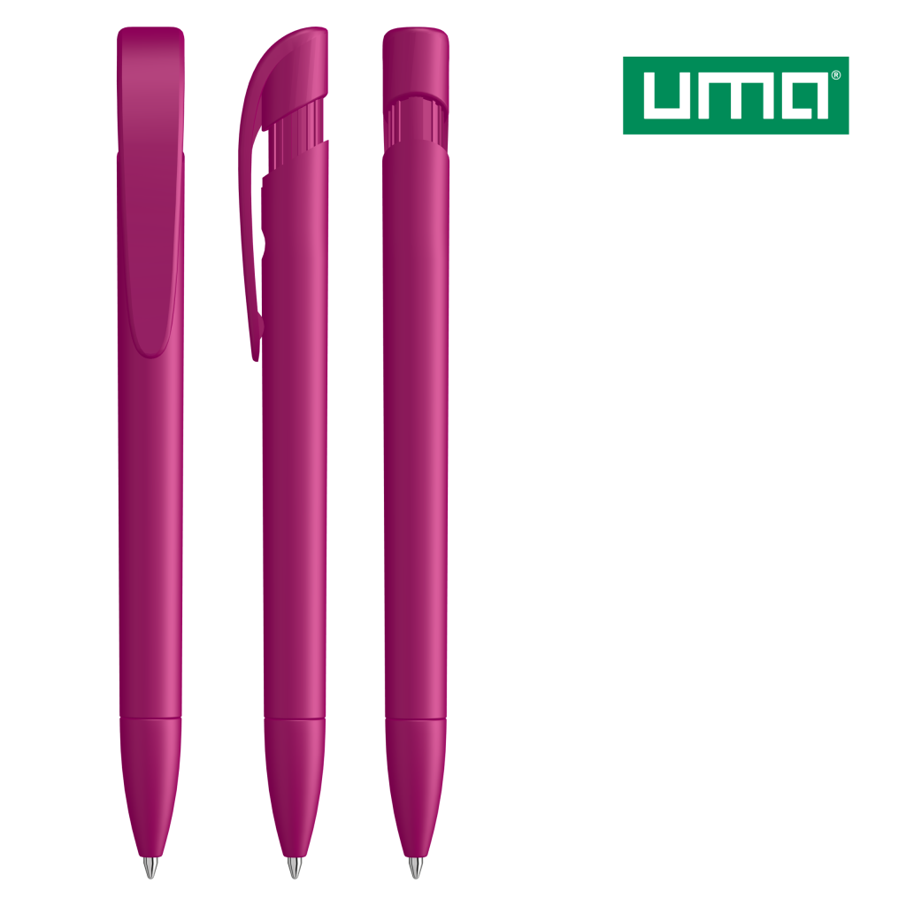 UMA YES F Druckkugelschreiber – Magenta
