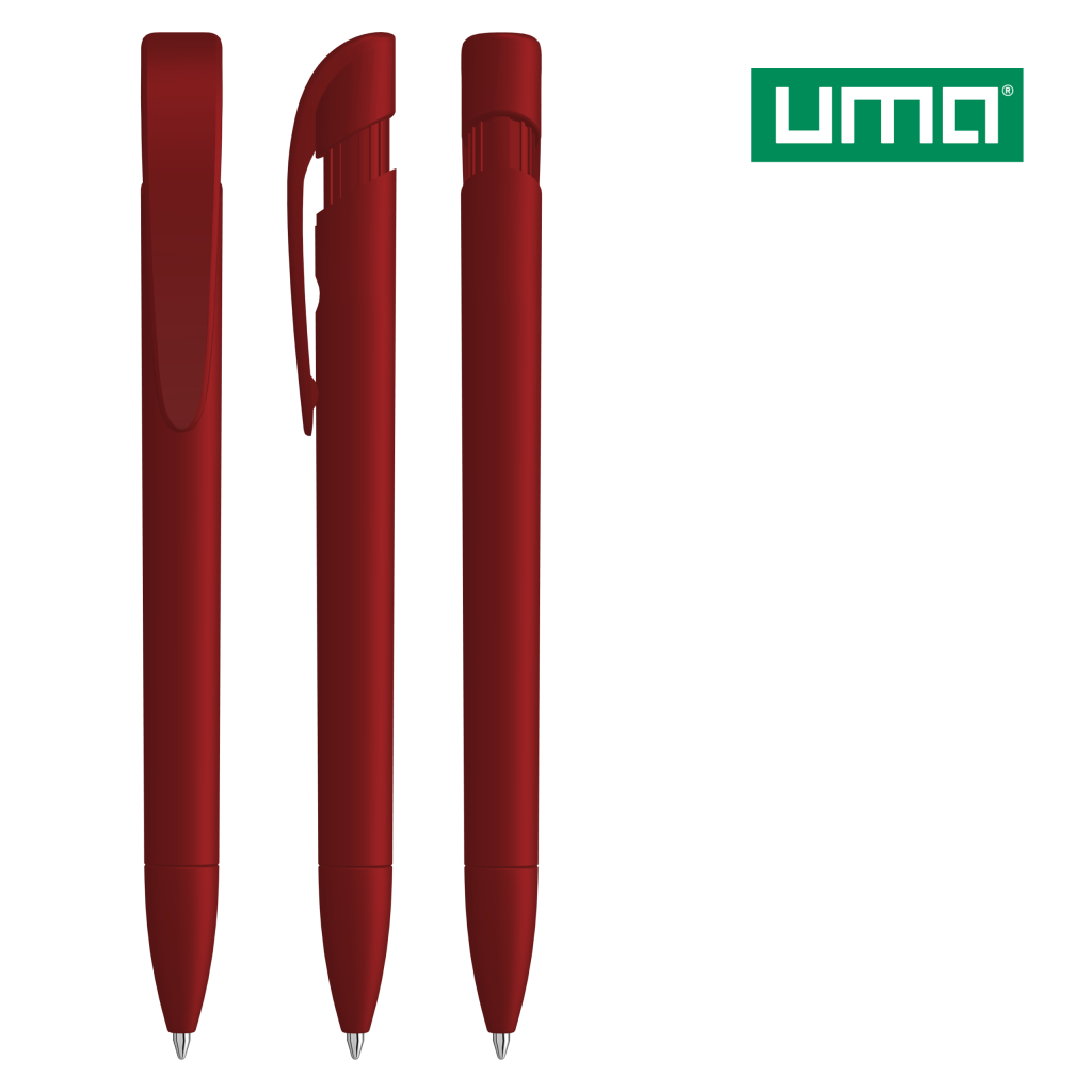 UMA YES F Druckkugelschreiber – Rot