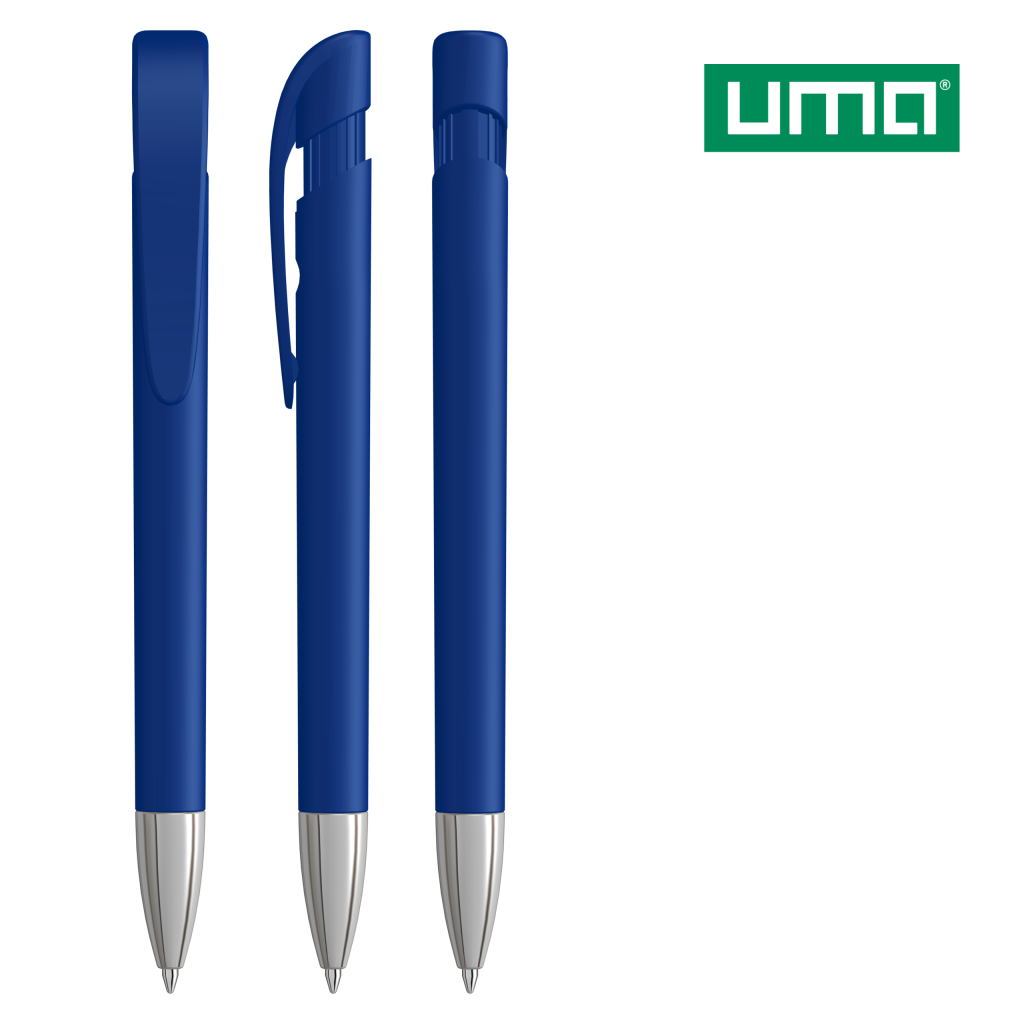 UMA YES F SI Druckkugelschreiber – Mittelblau