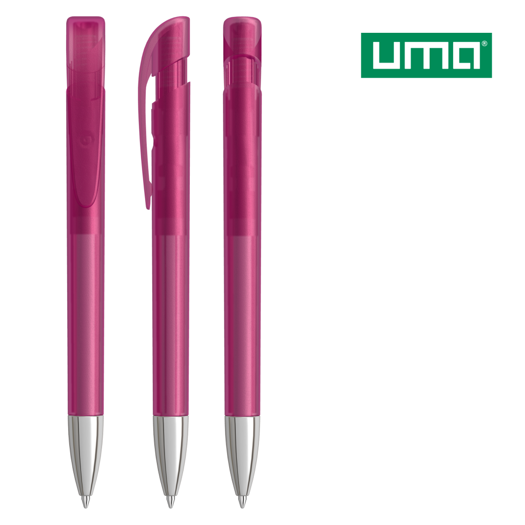 UMA YES frozen SI Druckkugelschreiber – Magenta