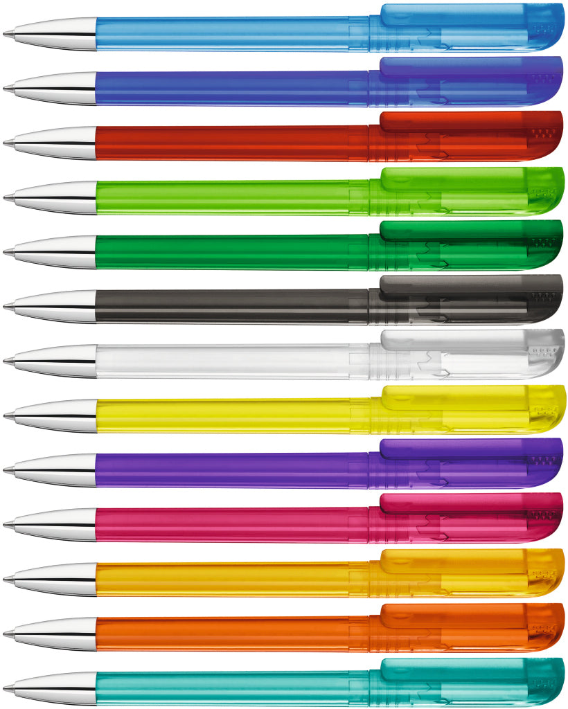 UMA UP transparent SI Drehkugelschreiber – alle Farben