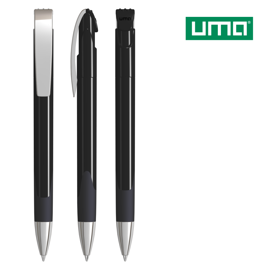 UMA LOOK grip M SI Druckkugelschreiber – Schwarz