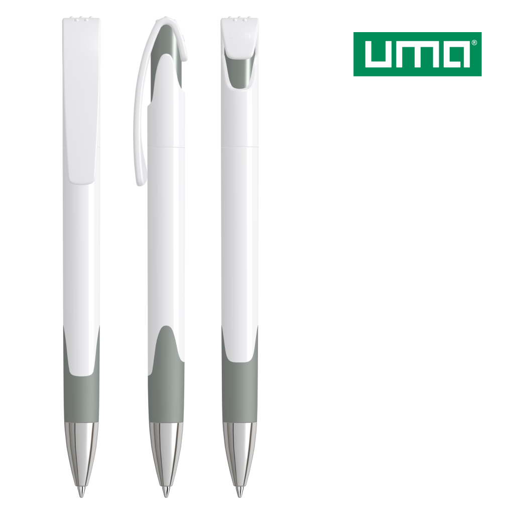 UMA LOOK grip SI Druckkugelschreiber – Grau