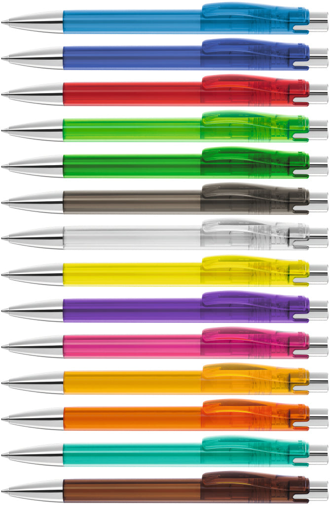 UMA CANDY transparent SI Druckkugelschreiber – alle Farben