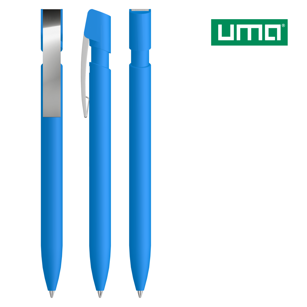 UMA SKY M GUM Druckkugelschreiber – Hellblau