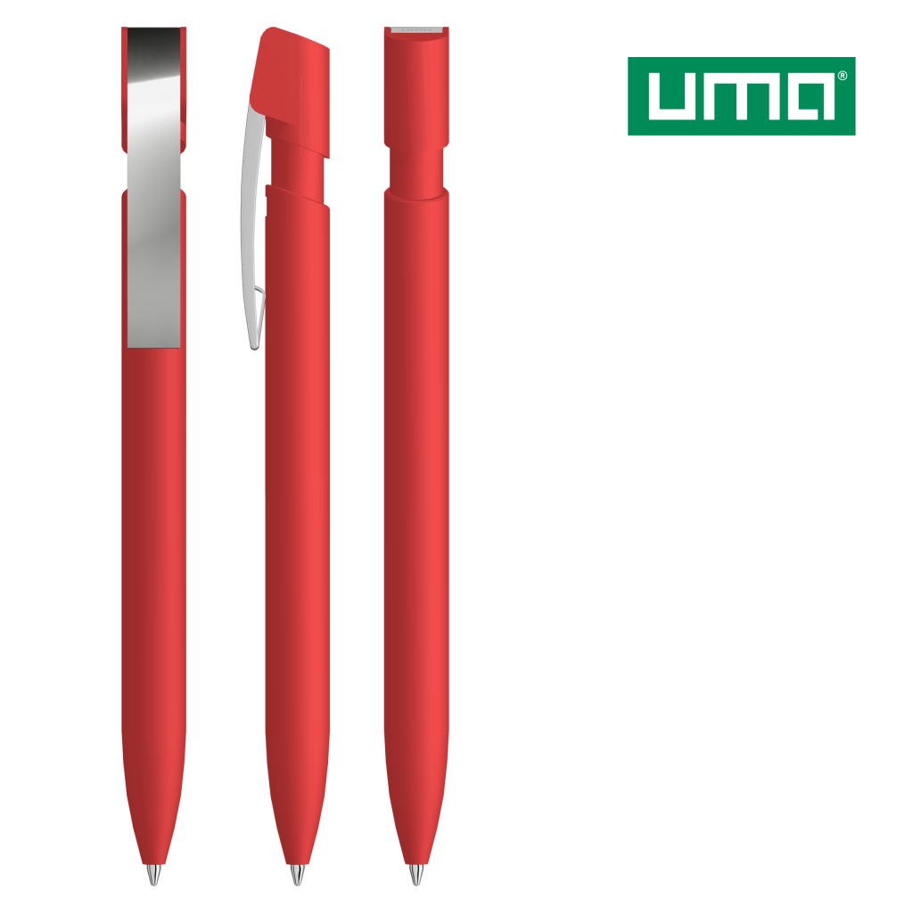 UMA SKY M GUM Druckkugelschreiber – Rot